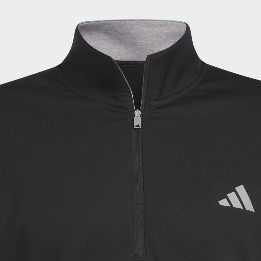 Negro Sudadera Elevated 1/4 Zip