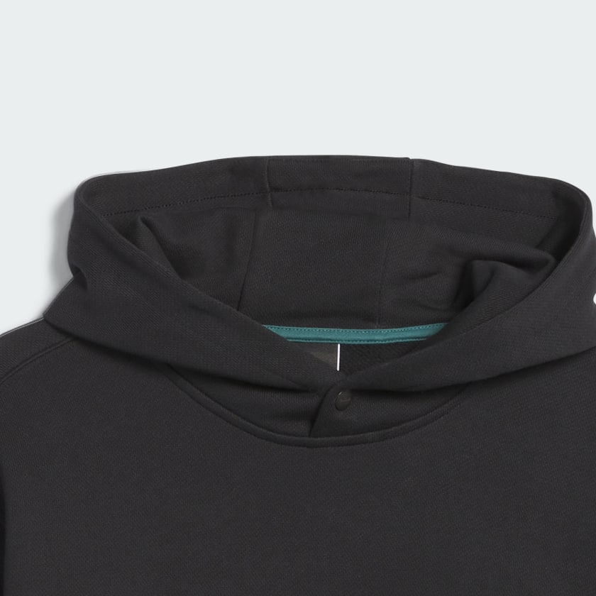 ブラック シュムーフォイル 厚手パーカー