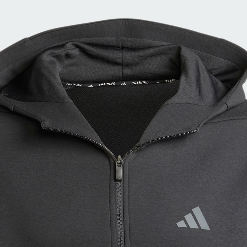 Hitam Track jacket Designed for Training Full-Zip