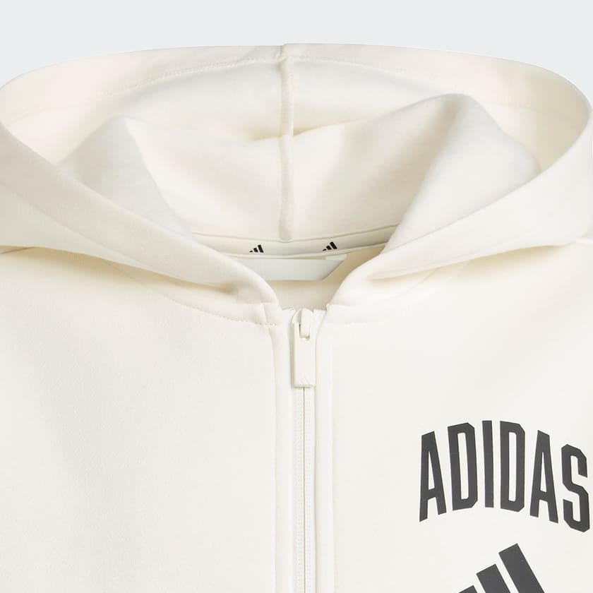 White SEASONALS COLLEGIATE TYPOGRAPHY HOODY