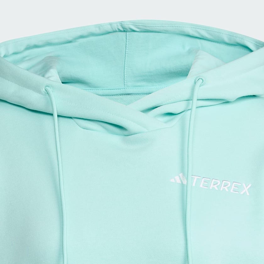Turquesa Polerón con Capucha Terrex Multi Logo Pequeño
