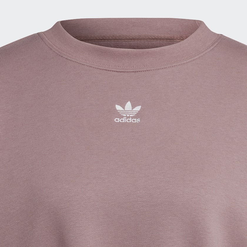 Purple Adicolor Essentials Fleece Sweatshirt