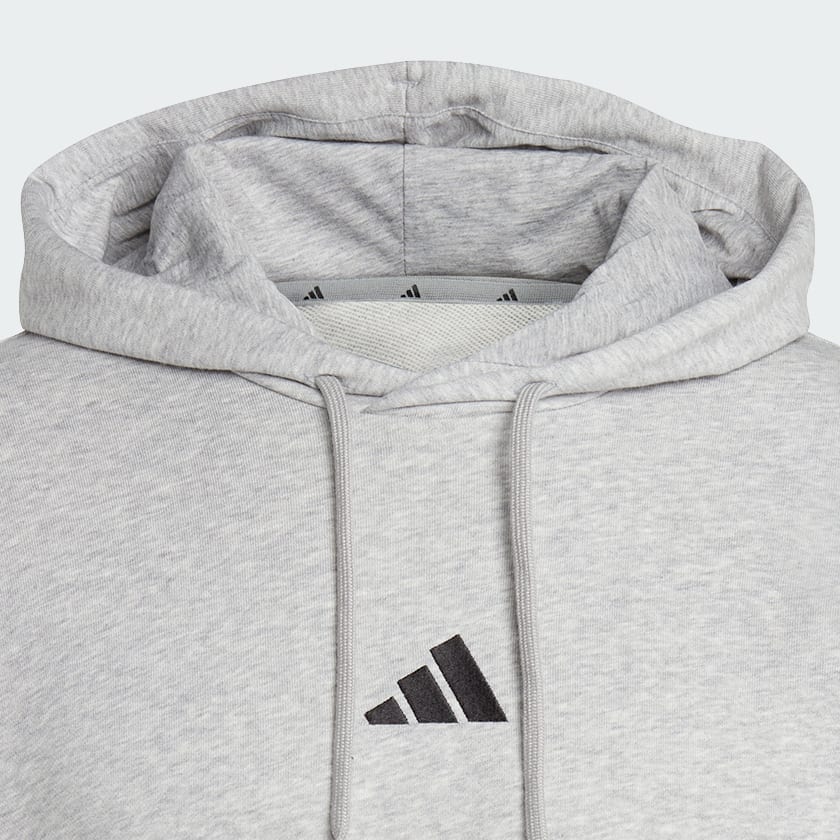 Cinza Moletinho Capuz Essentials 3-Stripes