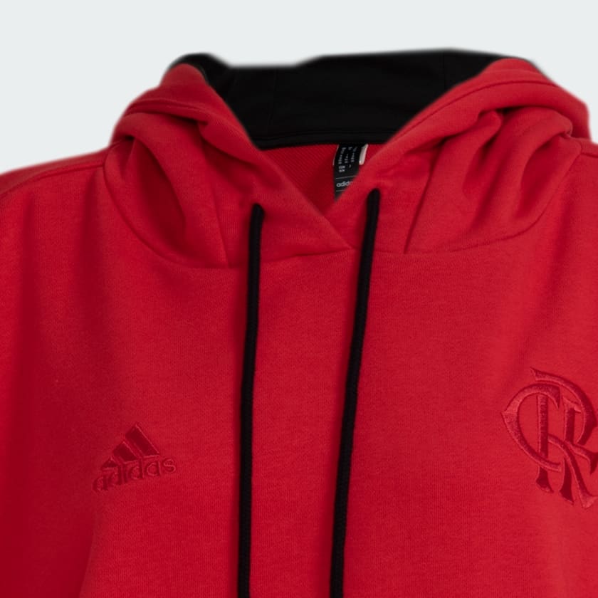 Vermelho Moletinho Capuz CR Flamengo