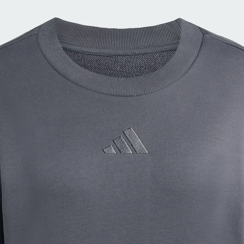 Gris Sudadera regular de felpa francesa ALL SZN