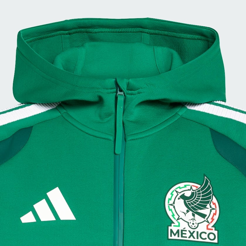 Verde Sudadera con Gorro Tiro Pro Selección Nacional de México 26
