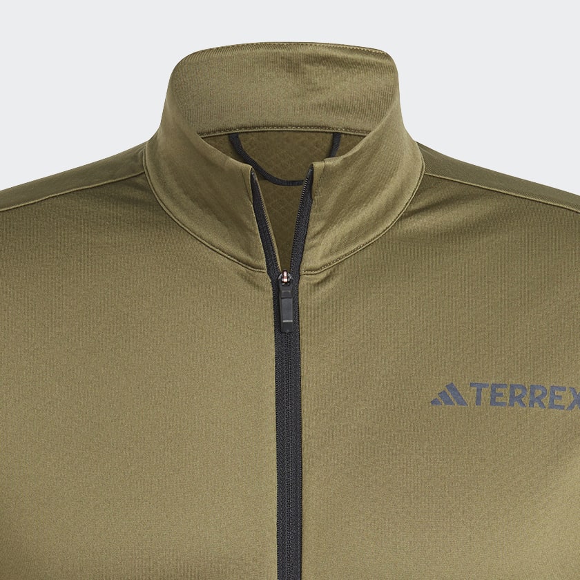 Green Terrex Multi Full-Zip Fleece Jacket