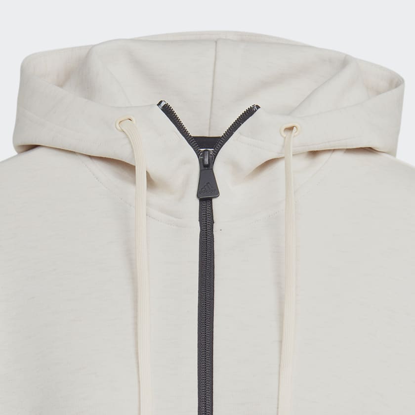 Μπεζ Mission Victory Loose Fit Full-Zip Hoodie
