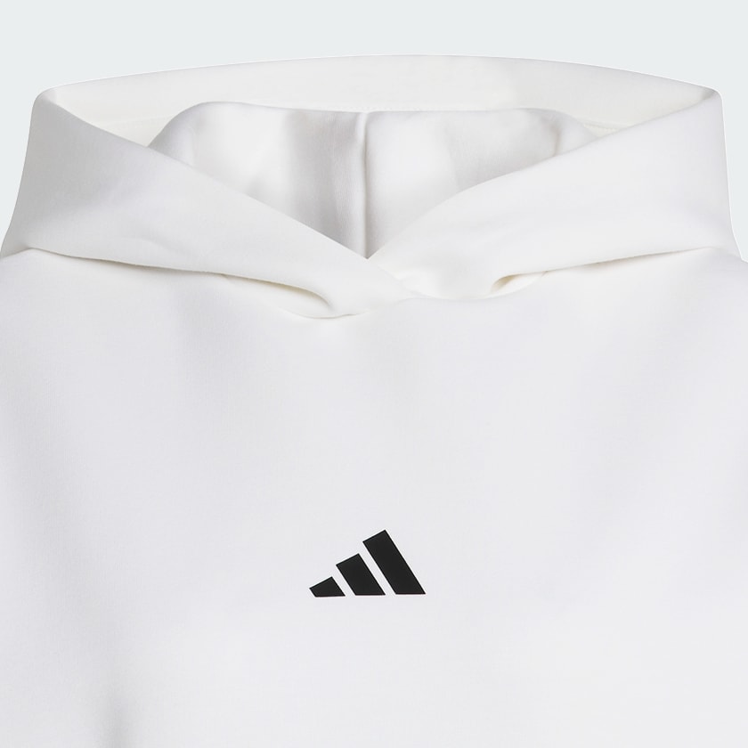 Blanco Sudadera con capucha Future Icons 3 bandas