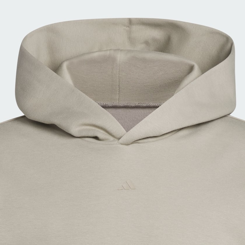 Μπεζ adidas Basketball Fleece Hoodie (Gender Neutral)