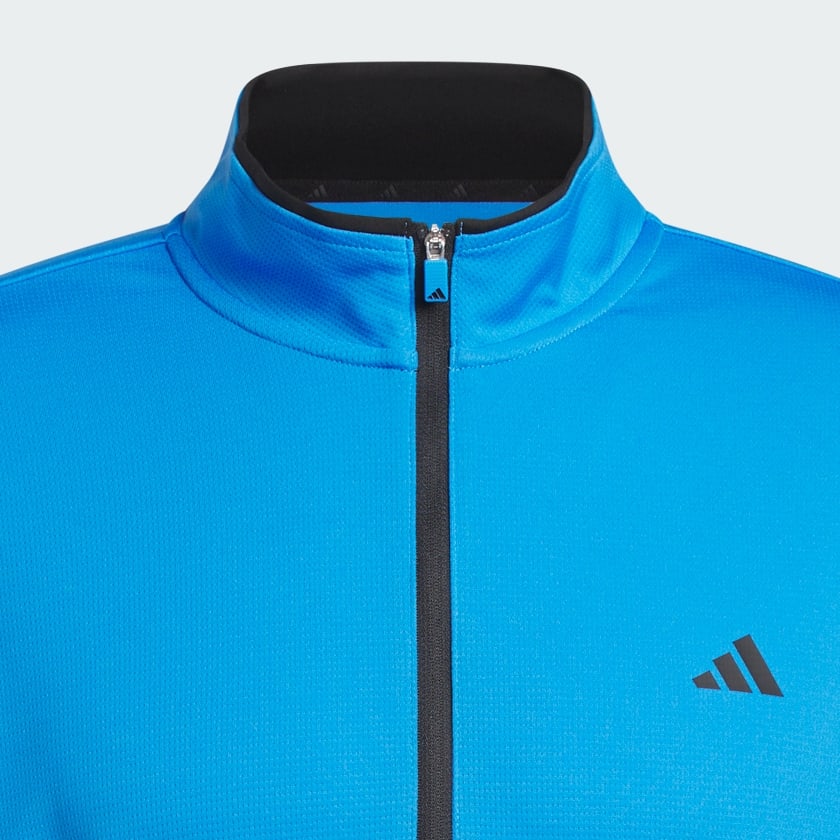 Blau Lightweight Half-Zip Oberteil