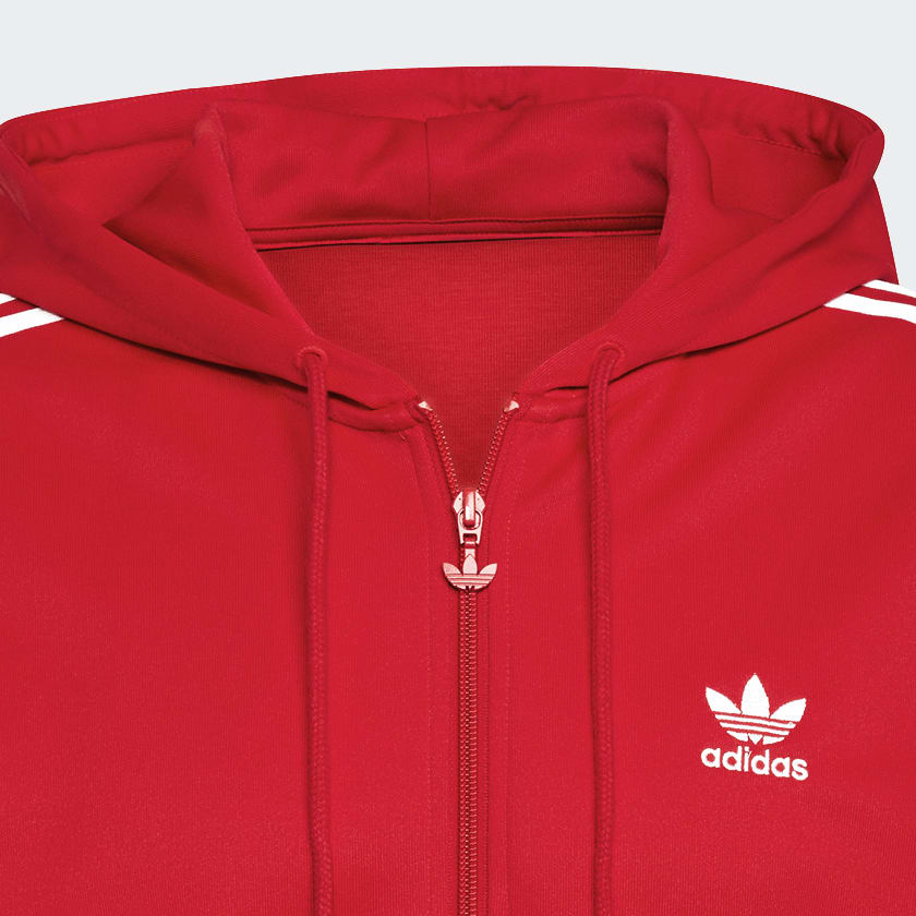 rouge Veste de survêtement Adicolor Classics Hooded Full Zip