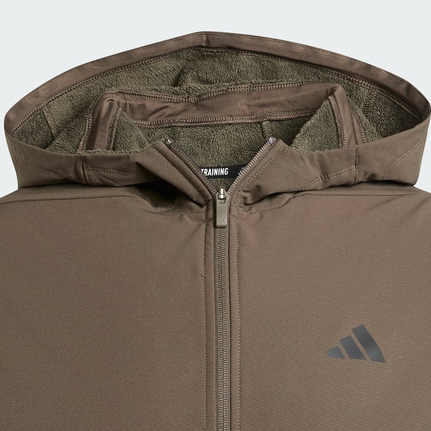 Verde Felpa con cappuccio Designed for Training COLD.RDY Full-Zip