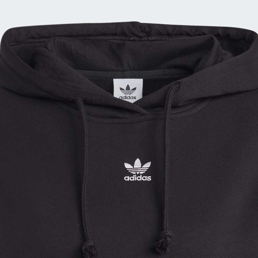 Svart Adicolor Essentials Fleece Hoodie