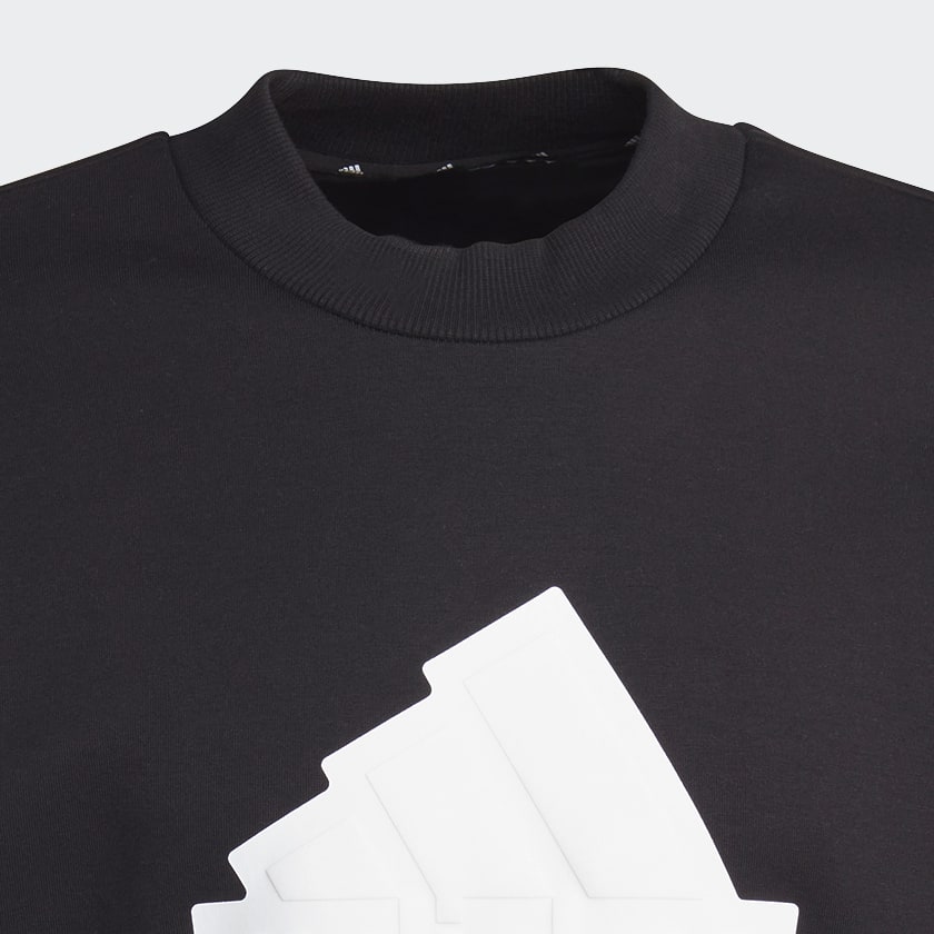 Đen Áo Sweatshirt Cổ Tròn Badge of Sport Future Icons