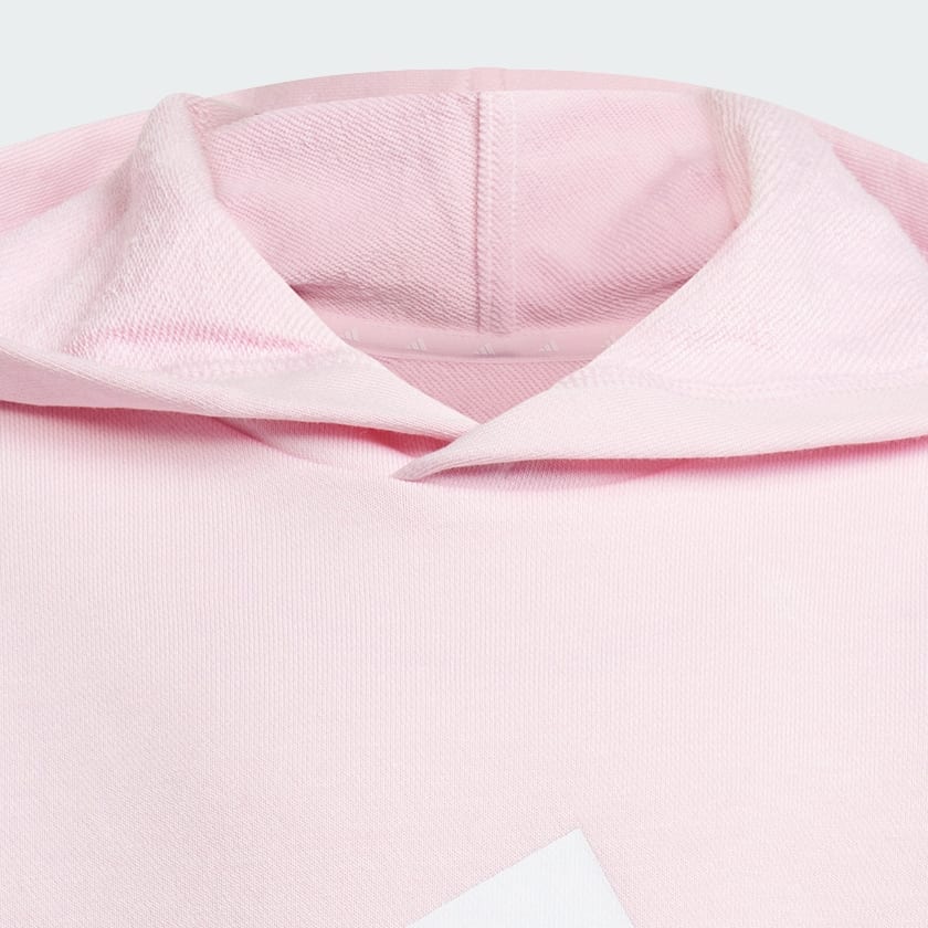 Rosa Moletom Capuz Essentials Infantil