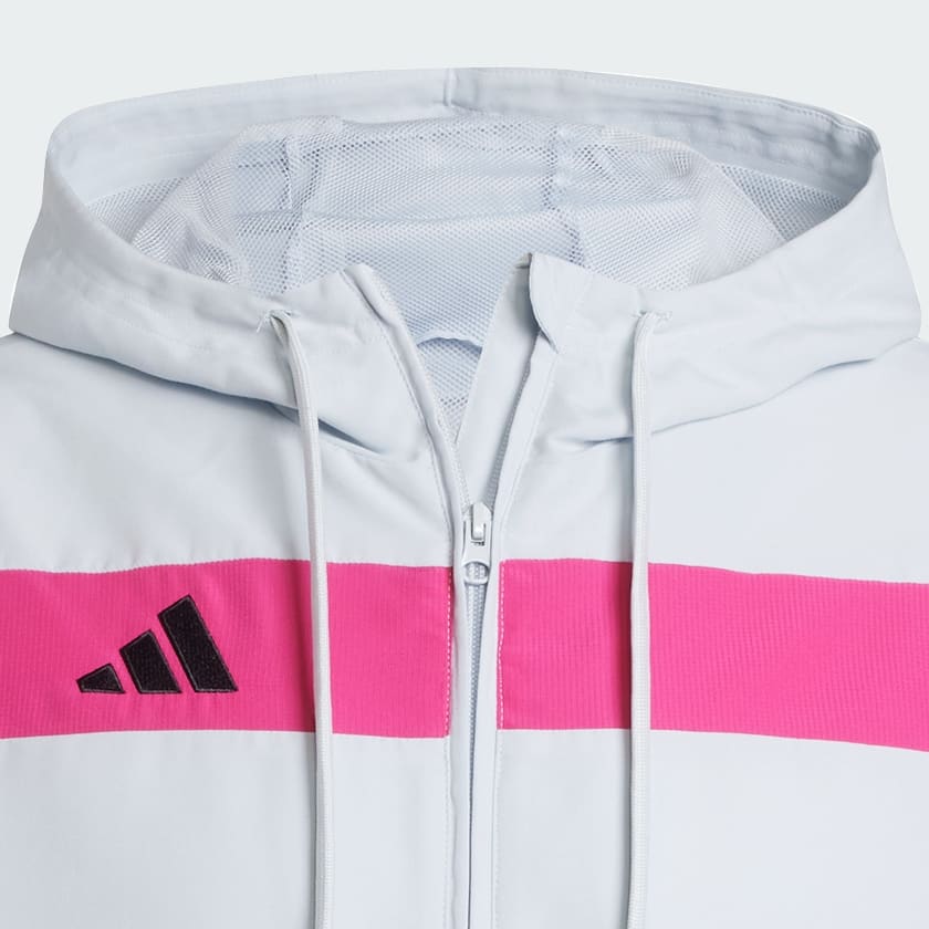 Grey Tiro 25 Essentials Woven Hoodie