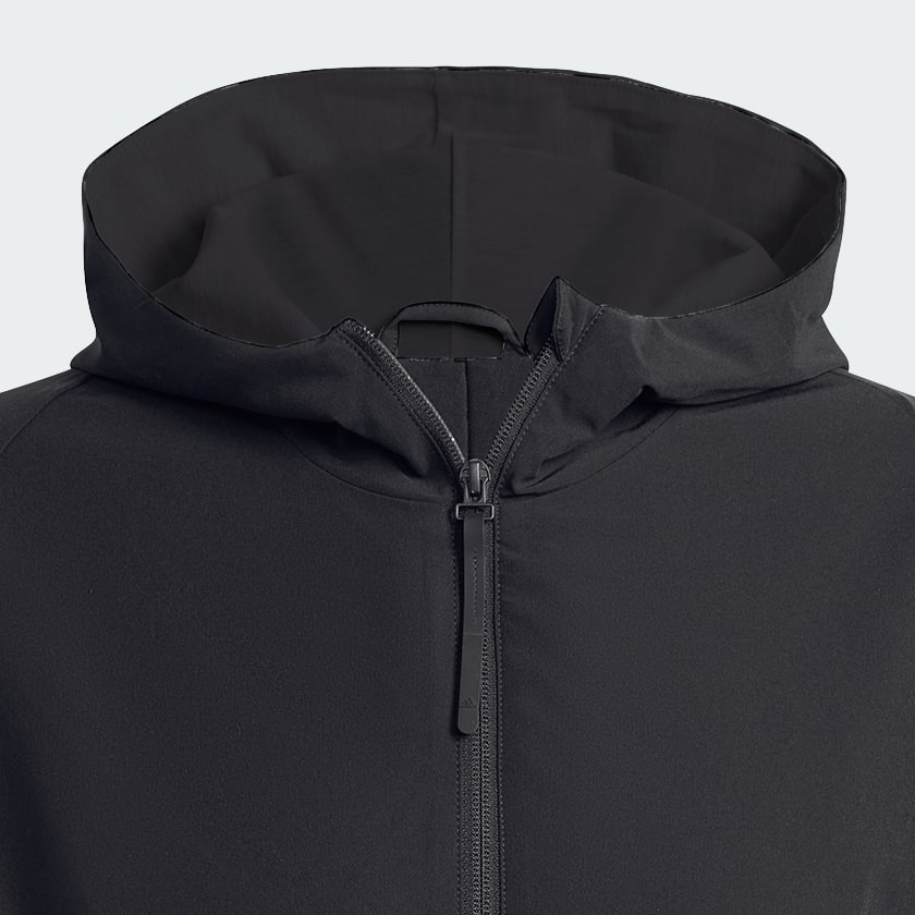 Nero Hoodie Z.N.E. Woven Full-Zip All Blacks