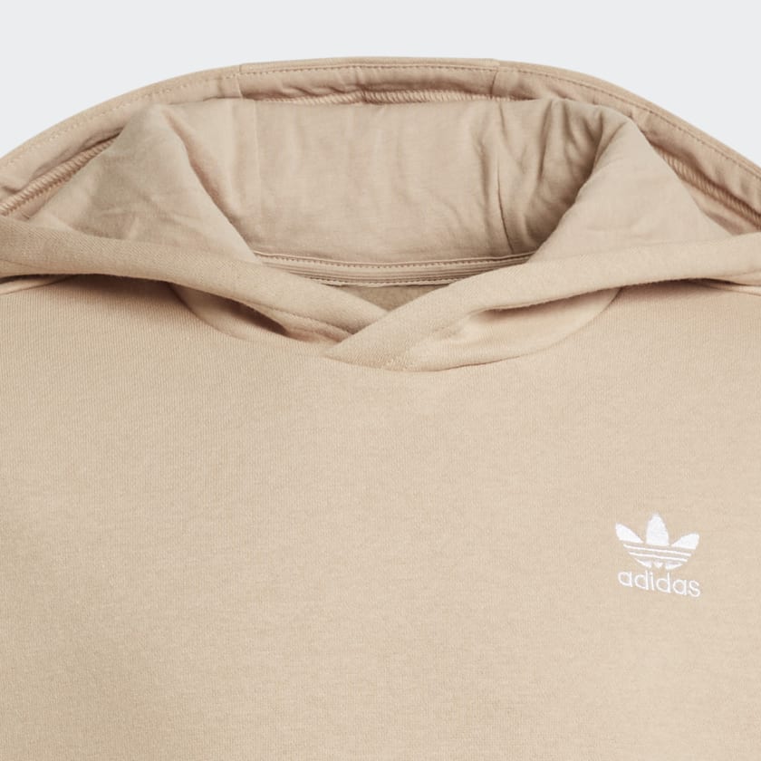 Beige Buzo con Capucha Adicolor