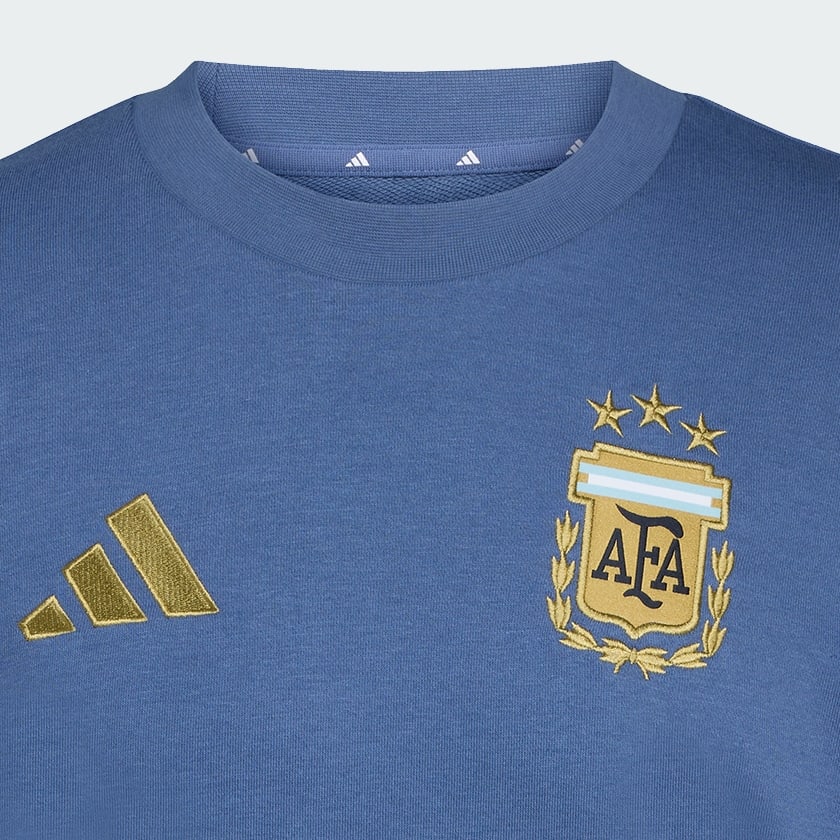 Blue Argentina DNA Crew Sweat