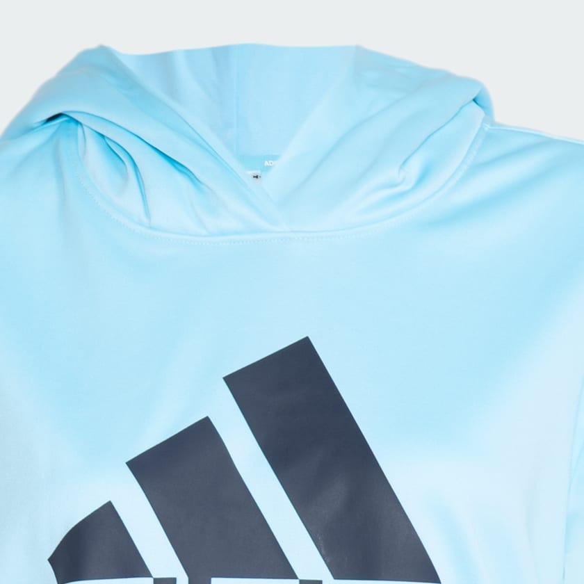 Azul Polerón con Capucha AEROREADY Logo Grande