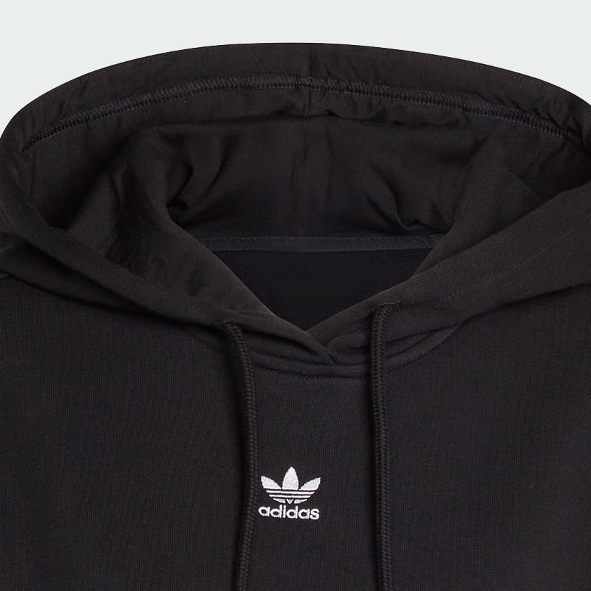 Women's Essential Fleece Hoodie Black, Buy Women's Essential Fleece Hoodie  Black here