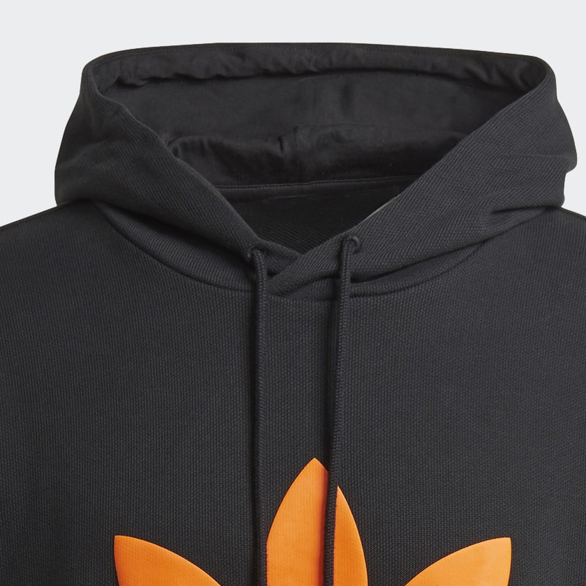 Black and orange adidas sale hoodie