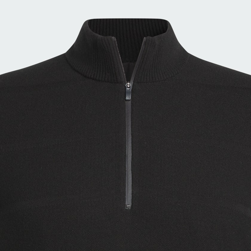 noir Haut maille zip 1/4 coupe-vent Ultimate365 Tour