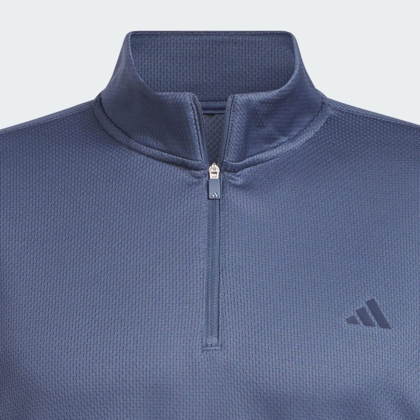 Azul Sudadera Ultimate365 Textured Quarter-Zip