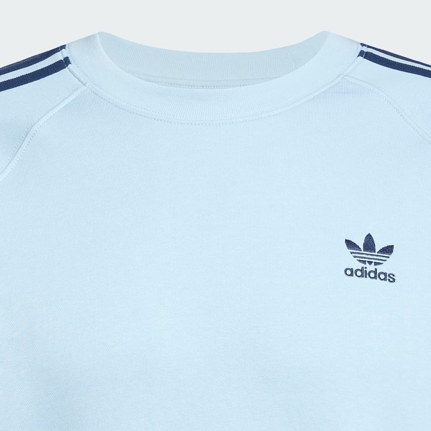 Bleu Sweat-shirt ras-du-cou Adicolor Classics