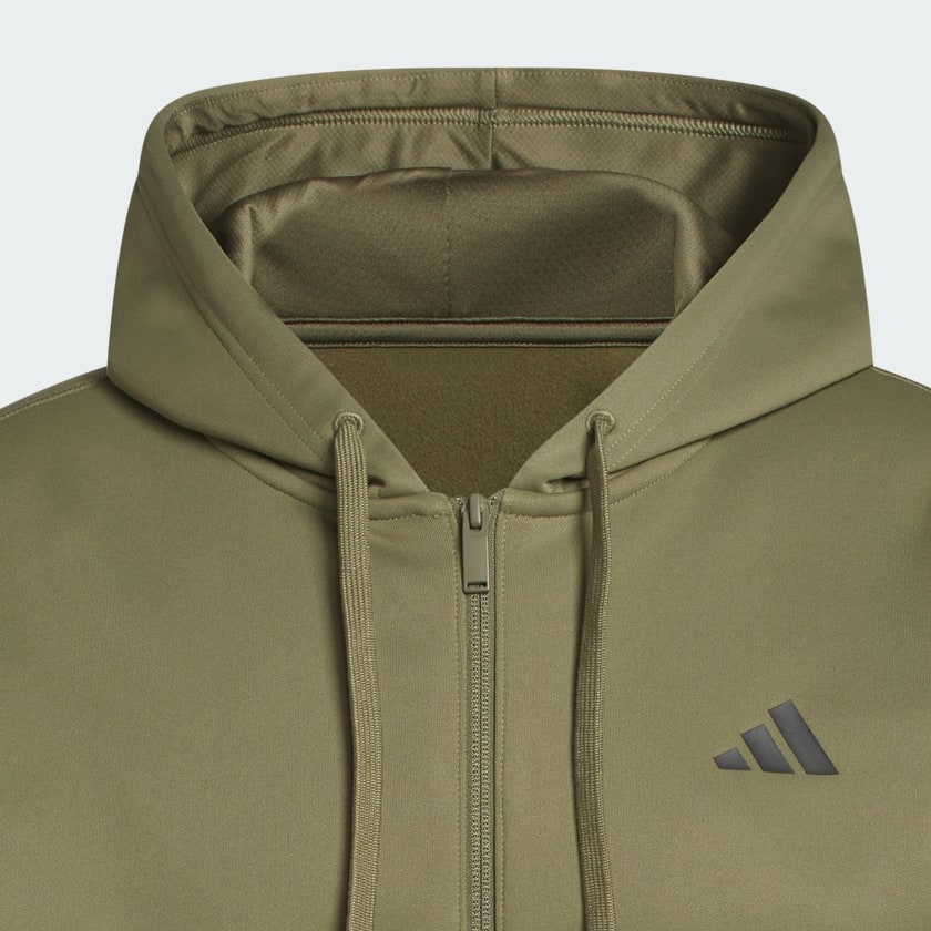 Vert SWEAT-SHIRT À CAPUCHE ADIDAS CRAZY WARM FULLZIP