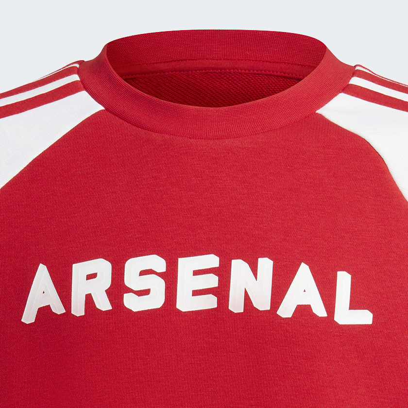 Czerwony Arsenal Crew Sweatshirt