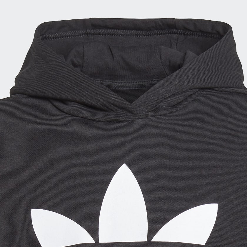adidas adicolor Cropped Hoodie Schwarz adidas Deutschland