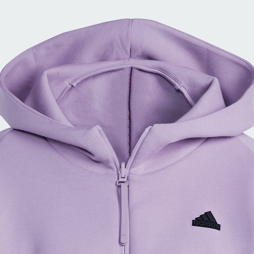 Purple adidas Z.N.E. Full-Zip Hoodie