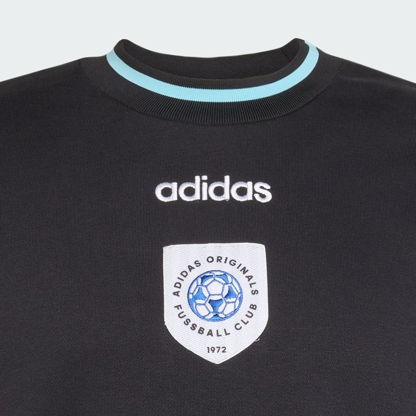 Μαύρο Badge Crewneck Sweatshirt