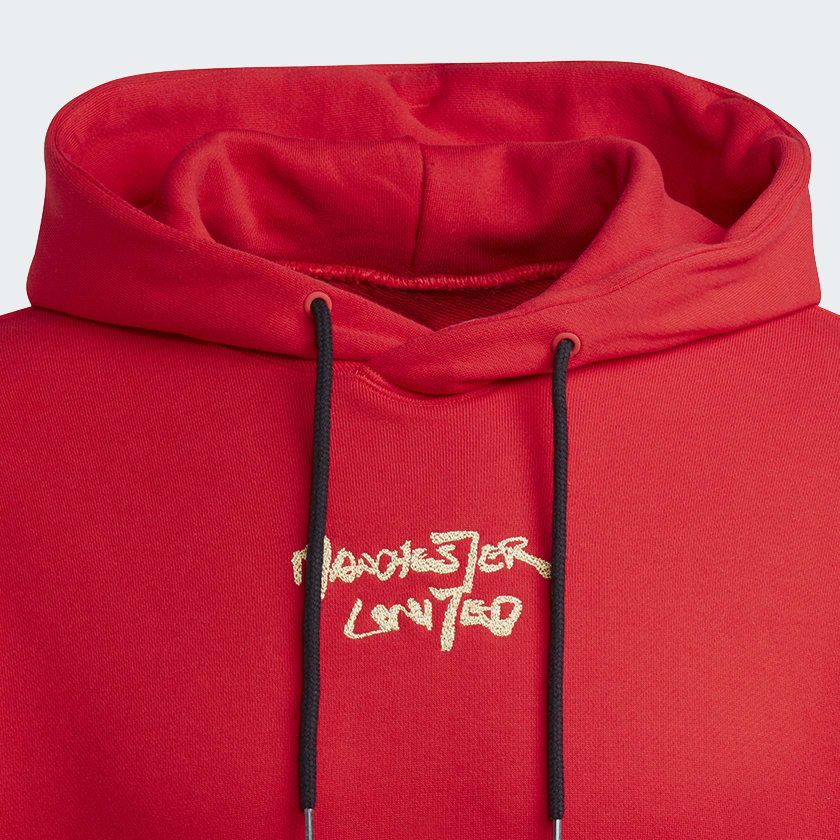 adidas Manchester United Chinese Story Hoodie - Red | adidas India