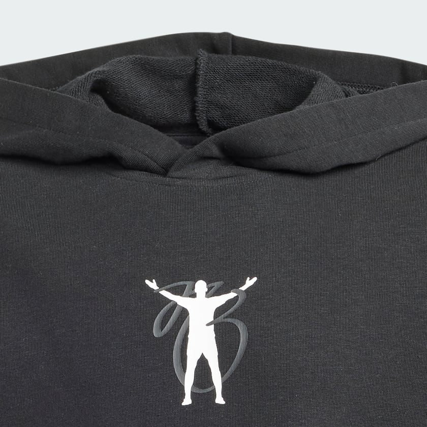 Sort Jude Bellingham Culturewear Kids hættetrøje