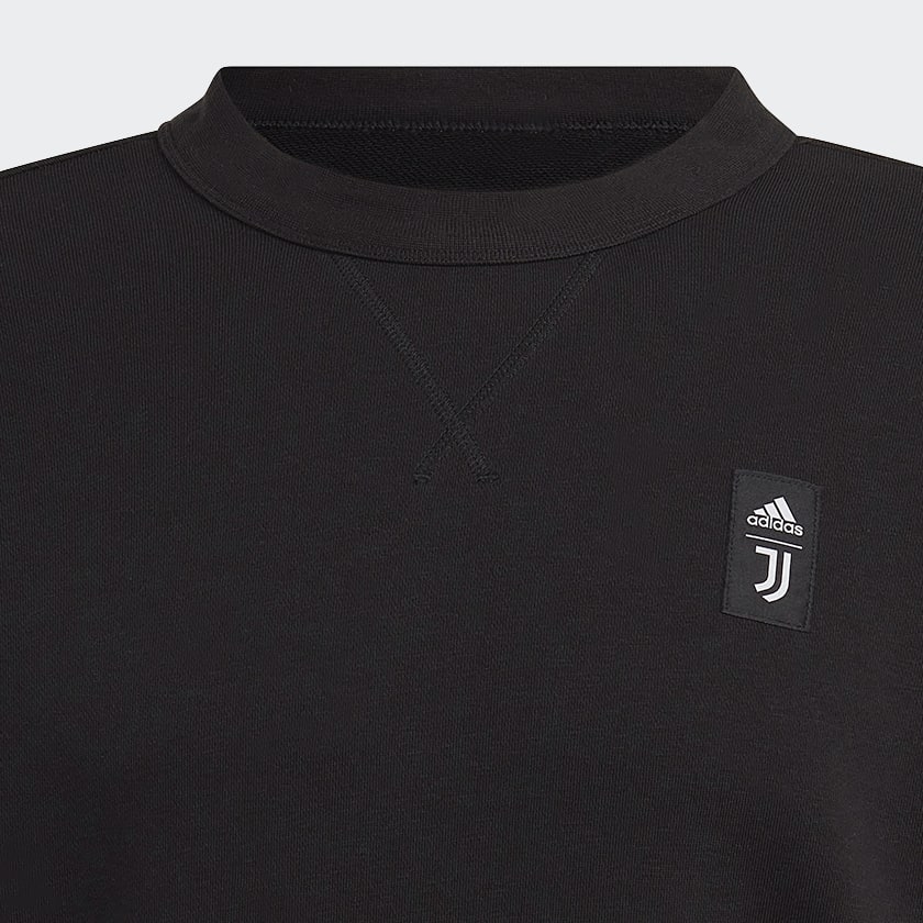 Noir Sweat-shirt ras-du-cou graphique Juventus