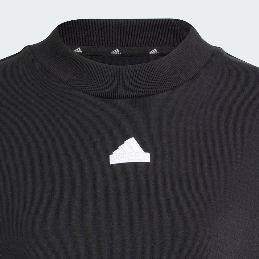 Black Future Icons 3-Stripes Sweatshirt