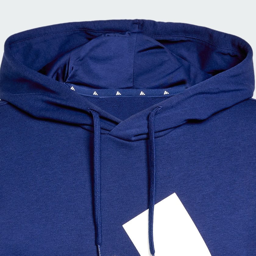 modrá Mikina Essentials Big Logo French Terry