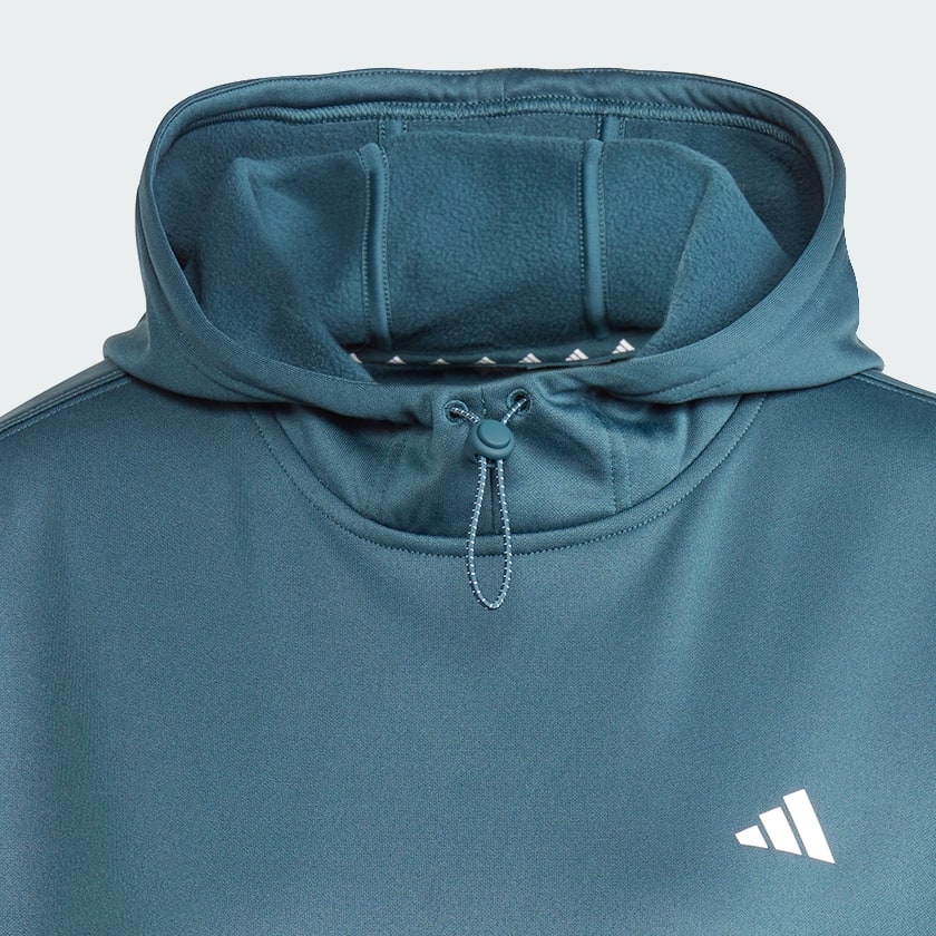 Turchese Felpa con cappuccio AEROREADY Game and Go Fleece