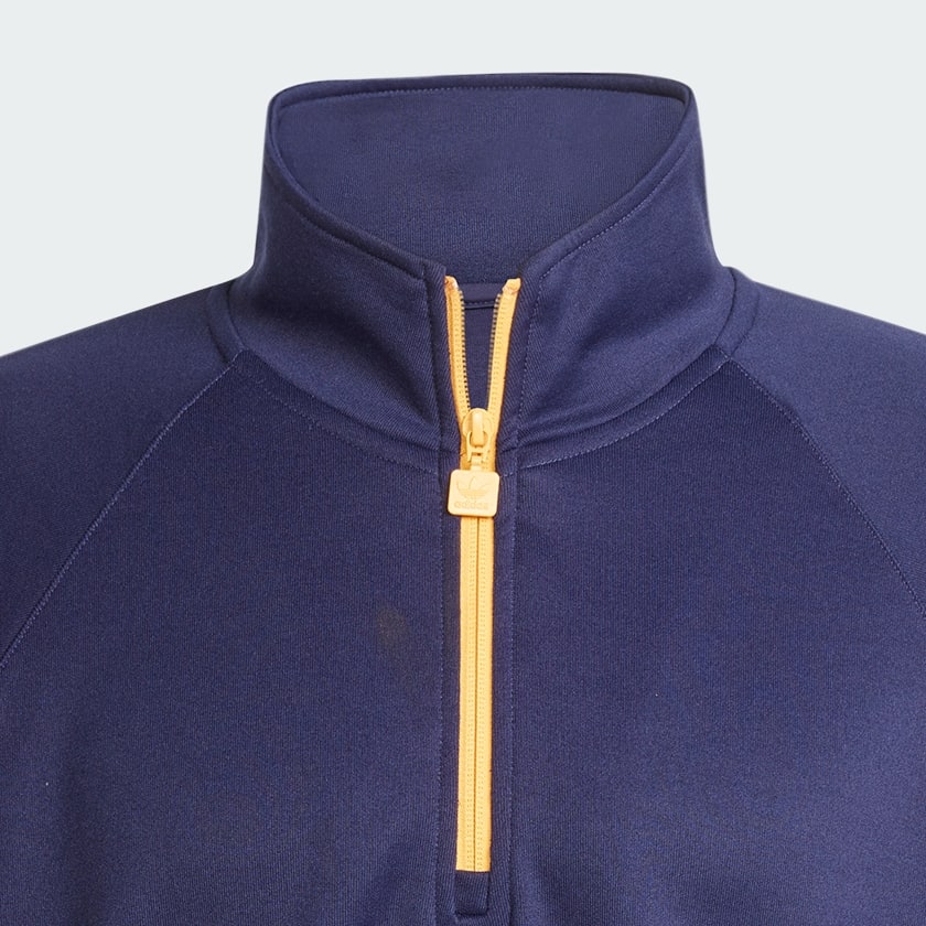 Blue LA Galaxy Originals Half-Zip Crew Sweatshirt