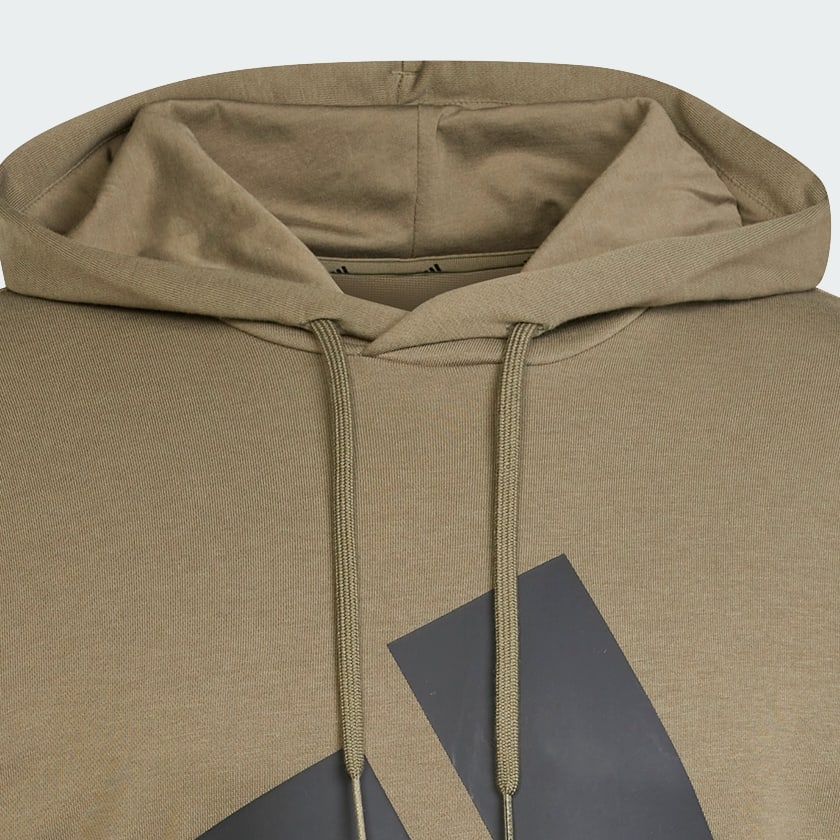 Gron Essentials Big Logo French Terry hættetrøje