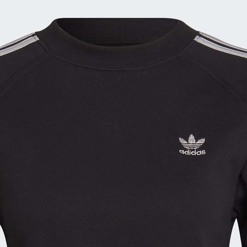 Schwarz adicolor Classics High Shine Sweatshirt