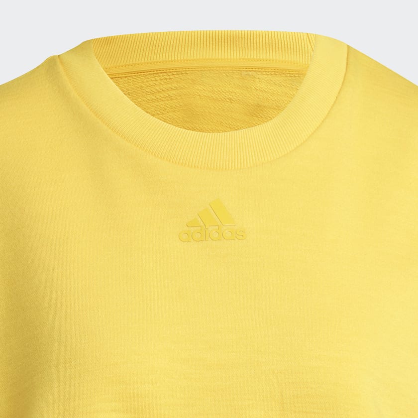 adidas Dance Crop Versatile Sweatshirt - Gold | adidas Canada