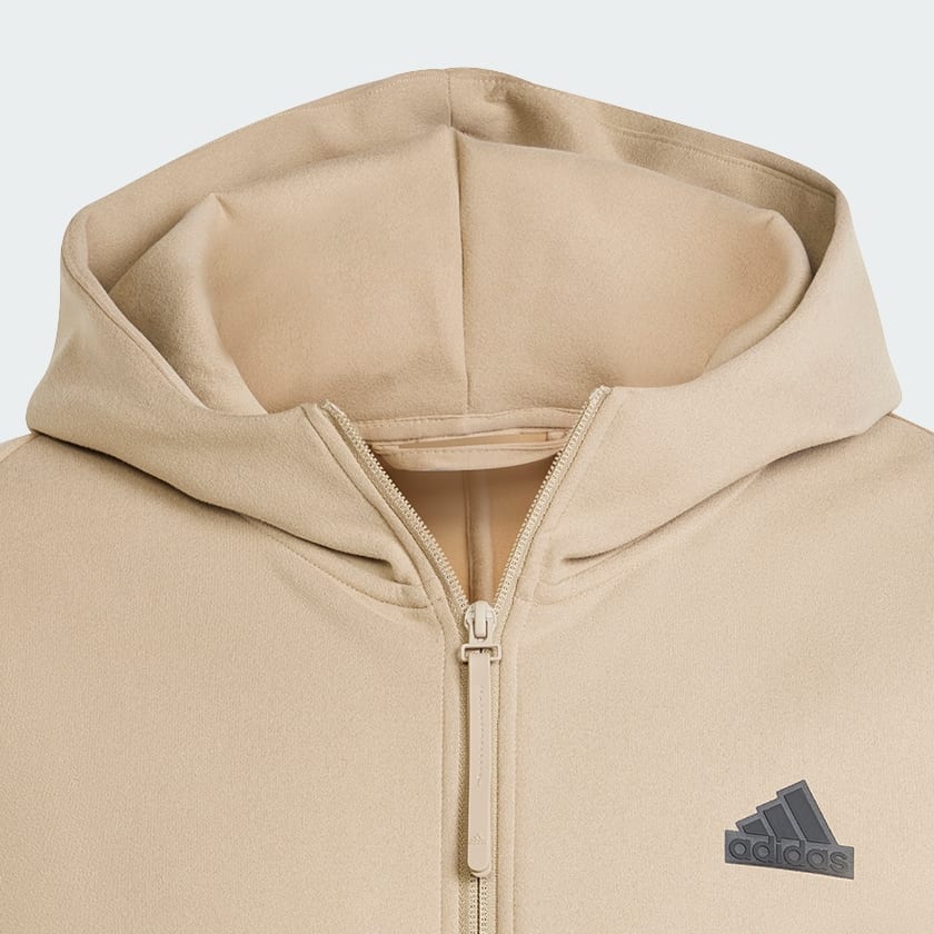 Green Z.N.E. Winterized Full-Zip Hooded Track Jacket