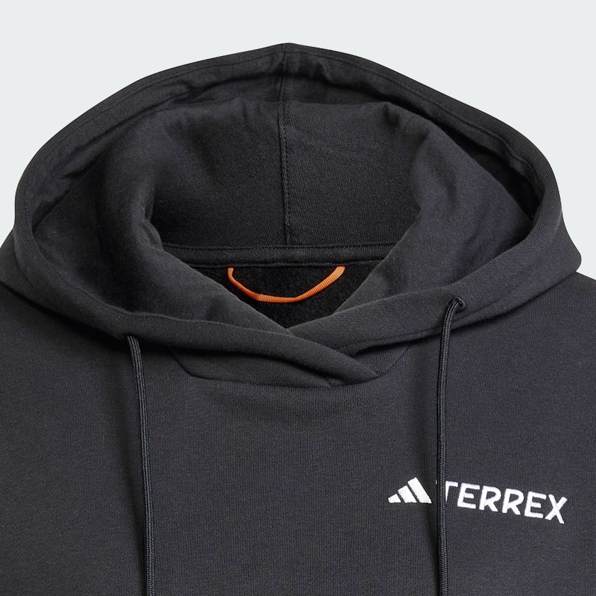 Negro Buzo con Capucha Terrex Multi Logo Pequeño