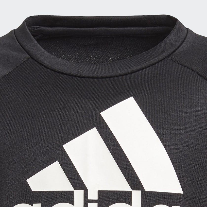 Negro Polera adidas Designed To Move Big Logo