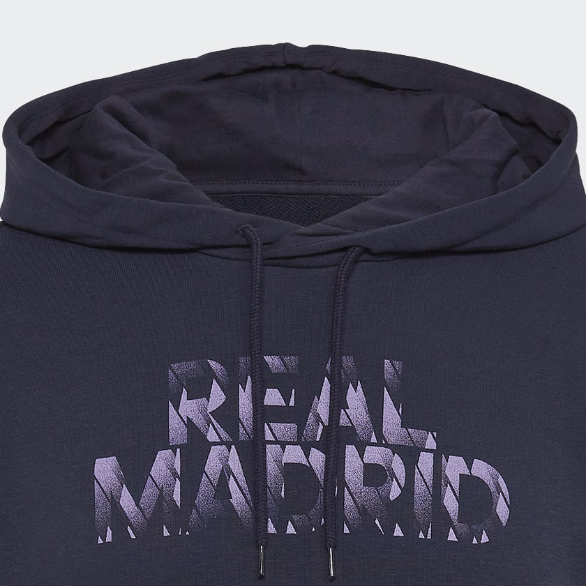Blau Real Madrid DNA Graphic Hoodie