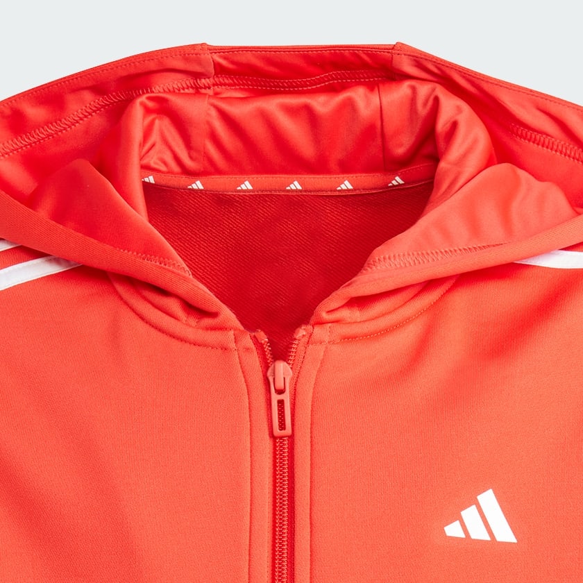 Adidas orange zip hoodie store